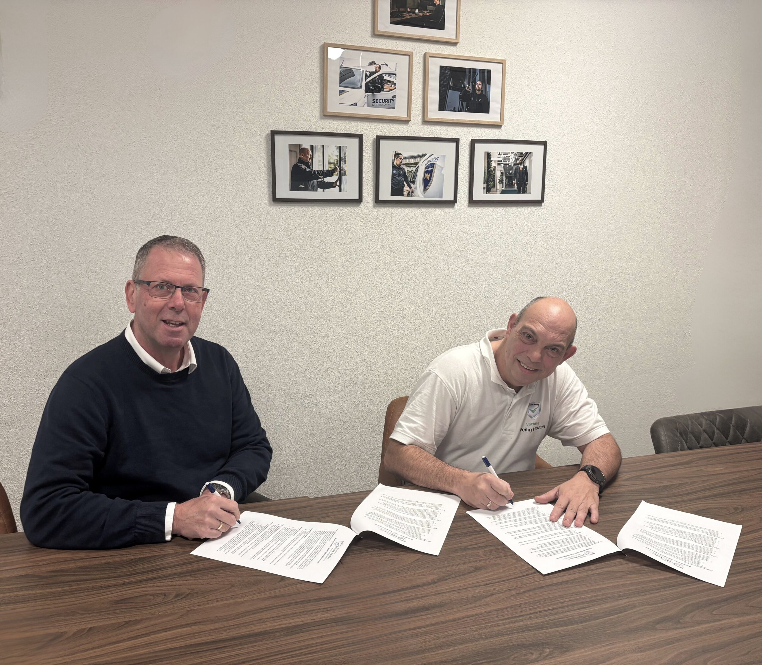 Ondertekening Sponsorcontract Multiwacht